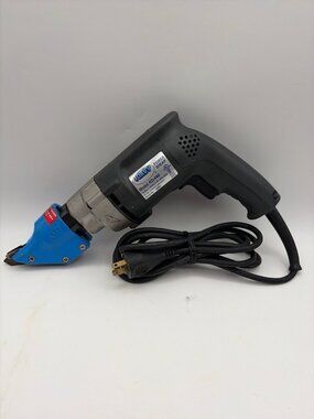 Kett KD440 Double-Cut Corded Shear, Steel, Variable-Speed Pistol-Grip 0-2500 RPM